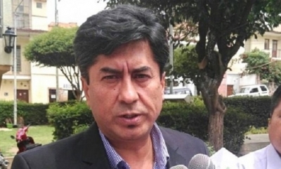 Orlando Ceballos, magistrado del TCP. Foto: Correo del Sur.