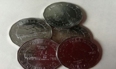Se acuñó 16,8 millones de piezas de monedas . Foto: Erbol