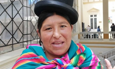 La diputada del MAS, Concepción Ortiz