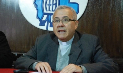 El padre José Fuentes, secretario general adjunto de la Conferencia Episcopal Boliviana. Foto: CEB.