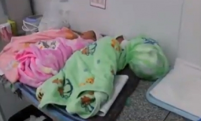 Una de las bebés falleció/Foto. Captura de pantalla 