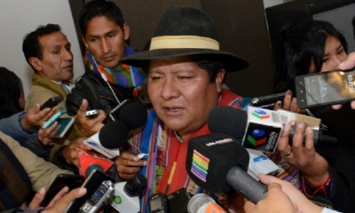 Hilarión Mamani, dirigente del Consejo Nacional de Ayllus y Markas del Qollasuyu/Foto. RRSS  