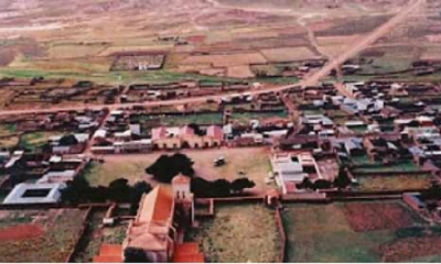 El municipio de Caquiaviri.