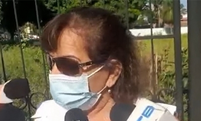La exconcejal de (SPT), Loreto Moreno se presentó este miércoles en la fiscalia.