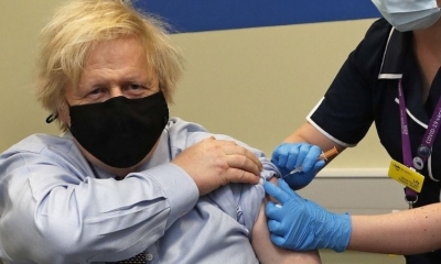 El primer ministro británico Boris Johnson