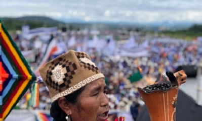 Campaña electoral en el Trópico de Cochabamba