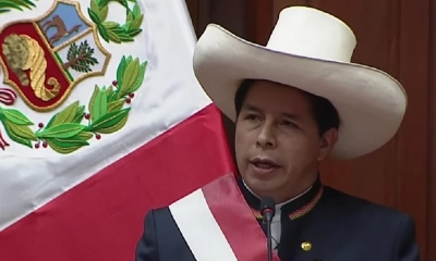 Pedro Castillo, presidente de Perú 