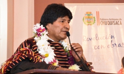Presidente Morales genera una autocrítica.