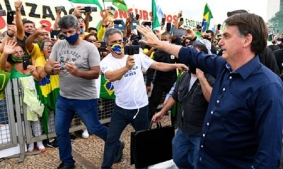 En marzo, Bolsonaro ya había dicho que solo sentiría un 
