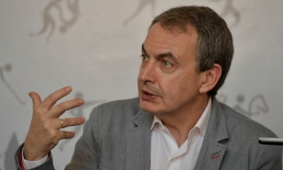 José Luis Rodríguez Zapatero, expresidente de España. Foto: ABI