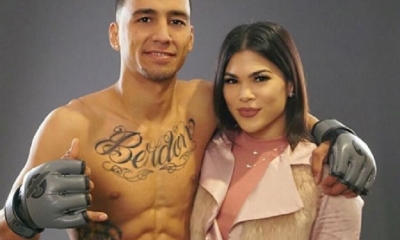 La luchadora y su esposo/Foto. RRSS