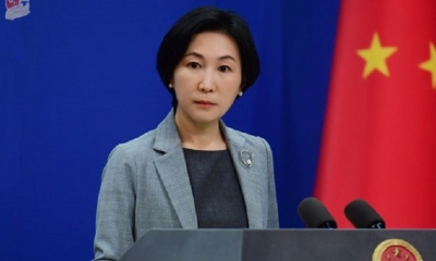 La portavoz de Exteriores de China. Foto: fmprc.gov.cn