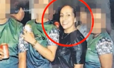La señora fue puesta en libertada por tener dos niños pequeños/Foto. Captura de pantalla 