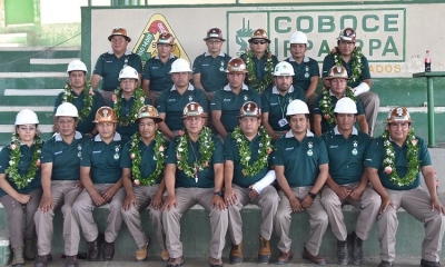Los miembros del nuevo Sindicato Fabril de COBOCE Cemento