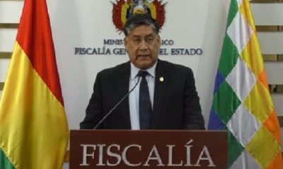 El fiscal Juan Lanchipa Ponce en una fgotografía de archivo de La Razón. Foto: Captura