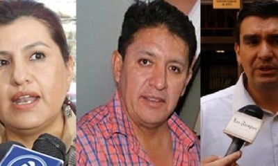 Rebeca Delgado, Eduardo Mérida y José Maria Leyes/Foto. Producción Kandire