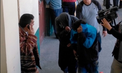 No obstante, en este caso dos personas lograron fugar a bordo de un minibús. La Policía está en su búsqueda.