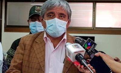 El ministro de Obras Públicas, Iván Arias