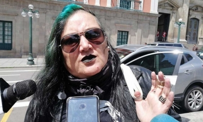 La líder de Mujeres Creando, María Galindo.