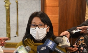 La diputada Gladys Quispe