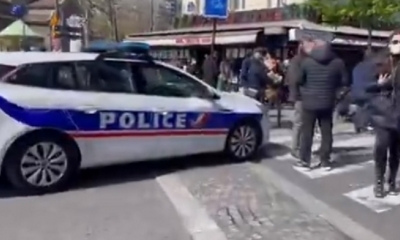 La policía busca al responsable del hecho/Foto. Captura de pantalla