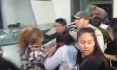 Existen detenidos de ambas familias/Foto. Captura de pantalla 