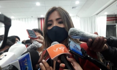 Viceministra de Comunicación, Gabriela Alcón.