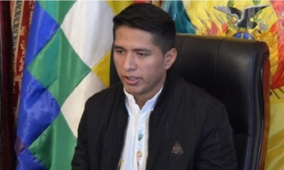 Andrónico Rodríguez, presidente de la Cámara de Senadores.