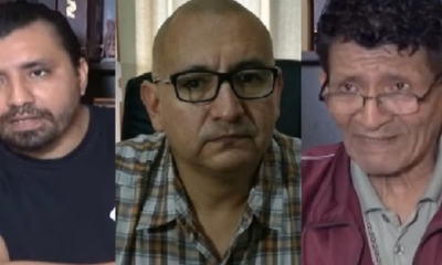 Alexander Moreira, Boris Chavarria y José Moreira/Foto. Kandire