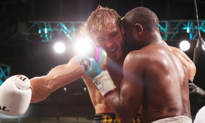 Floyd Mayweather sostuvo una pelea de exhibición contra Logan Paul en el Hard Rock Stadium.