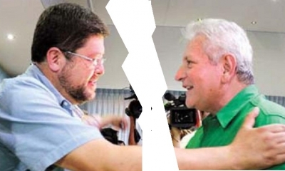 Samuel Doria Medina y Rubén Costas/Foto. Kandire