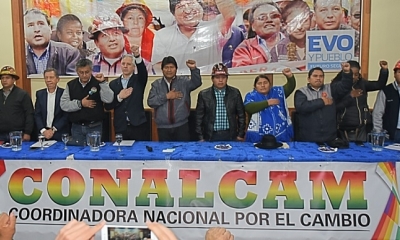 Evo Morales estuvo presente en el acto/Foto. ABI