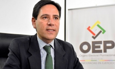 Salvador Romero, presidente del Tribunal Supremo Electoral (TSE)