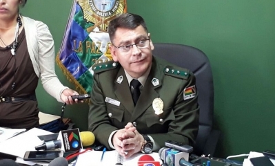 Johnny Aguilera, director de la Fuerza Especial de Lucha Contra el Crimen (FELCC). Foto: Internet