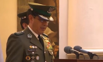 Rodolfo Orellana, nuevo Comandante de la Policía/Foto. Captura de pantalla