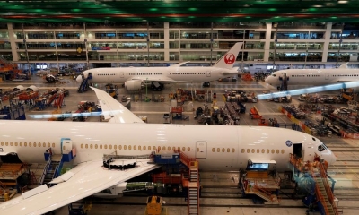 Boeing 787-10 Dreamliner construidos en North Charleston (Randall Hill / Reuters)