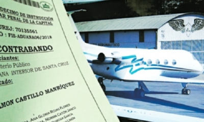 El abogado del dueño del Jet, esta preparando la documentación para recuperar la nave/Foto: RRSS