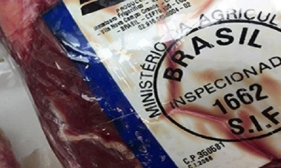 Durante ese período, las autoridades sanitarias chinas evaluaron la carne que se importaba desde Brasil. | Foto: EFE