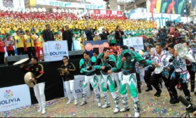 Según autoridades nacionales, ese festival es una forma de promocionar la cultura de música y danzas bolivianas.