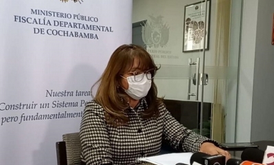 La Fiscal Departamental de Cochabamba, Nuria Gonzales Romero