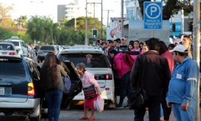 El transporte ha anunciado que volverá a bloquear la próxima semana. Foto: Jorge Gutiérrez