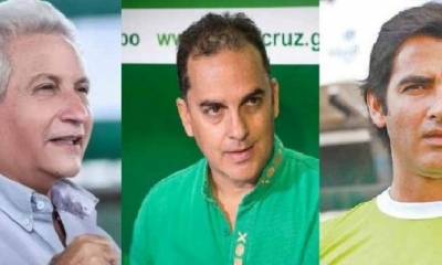 Rubén Costas, Ronaldo Aguilera, Carlos Manuel Saavedra 