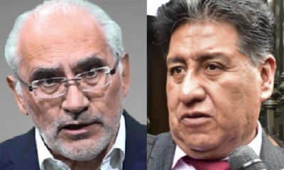 Carlos Mesa y William Alave/Foto. Kandire