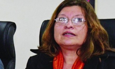 Dunia Sandóval, exvocal del Tribunal Supremo Electoral/Foto. RRSS