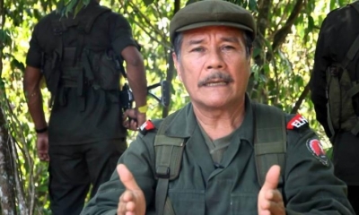 El líder guerrillero colombiano Nicolás Rodríguez Bautista, conocido como 