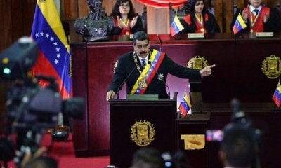 El presidente Nicolás Maduro