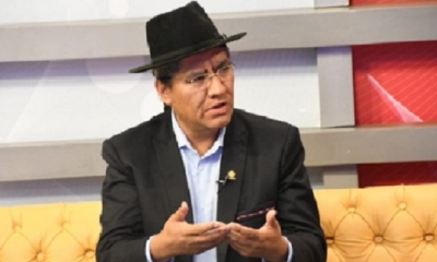 Diego Pary, canciller de Bolivia/Foto. RRSS