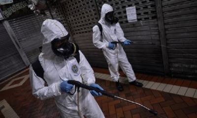 Brasil sumó en las últimas 24 horas 1 212 muertos y 49 298 nuevos casos de la COVID-19. | Fuente: AFP