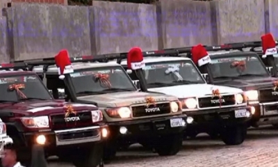 Regalo navideño en Mapiri. Foto/captura video RRSS