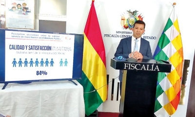 l director de la Fiscalía Epecializada en Delitos Patrimoniales, Cristian Miranda.